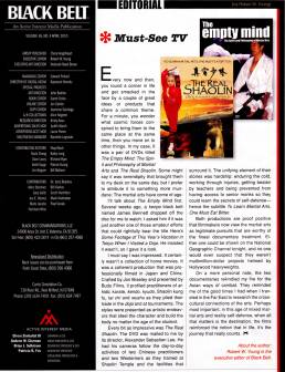 black belt magazine