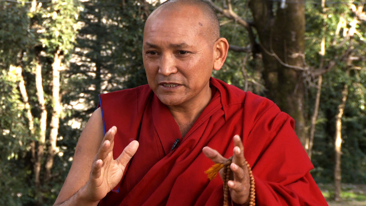 talking with buddha