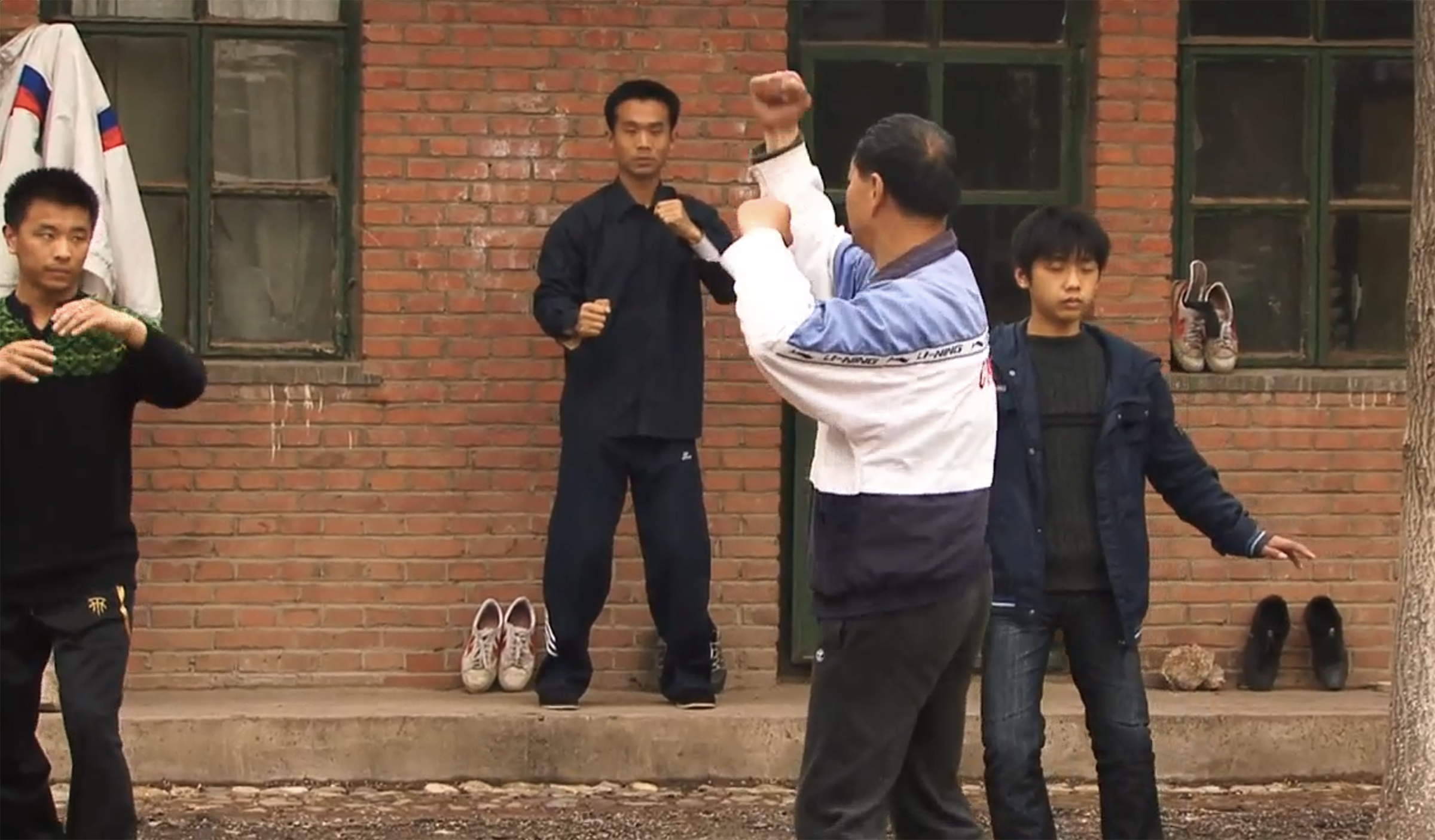 Yiquan-5 Yiquan master Cui Ruibin teaching at the International Yiquan Center outside Beijing